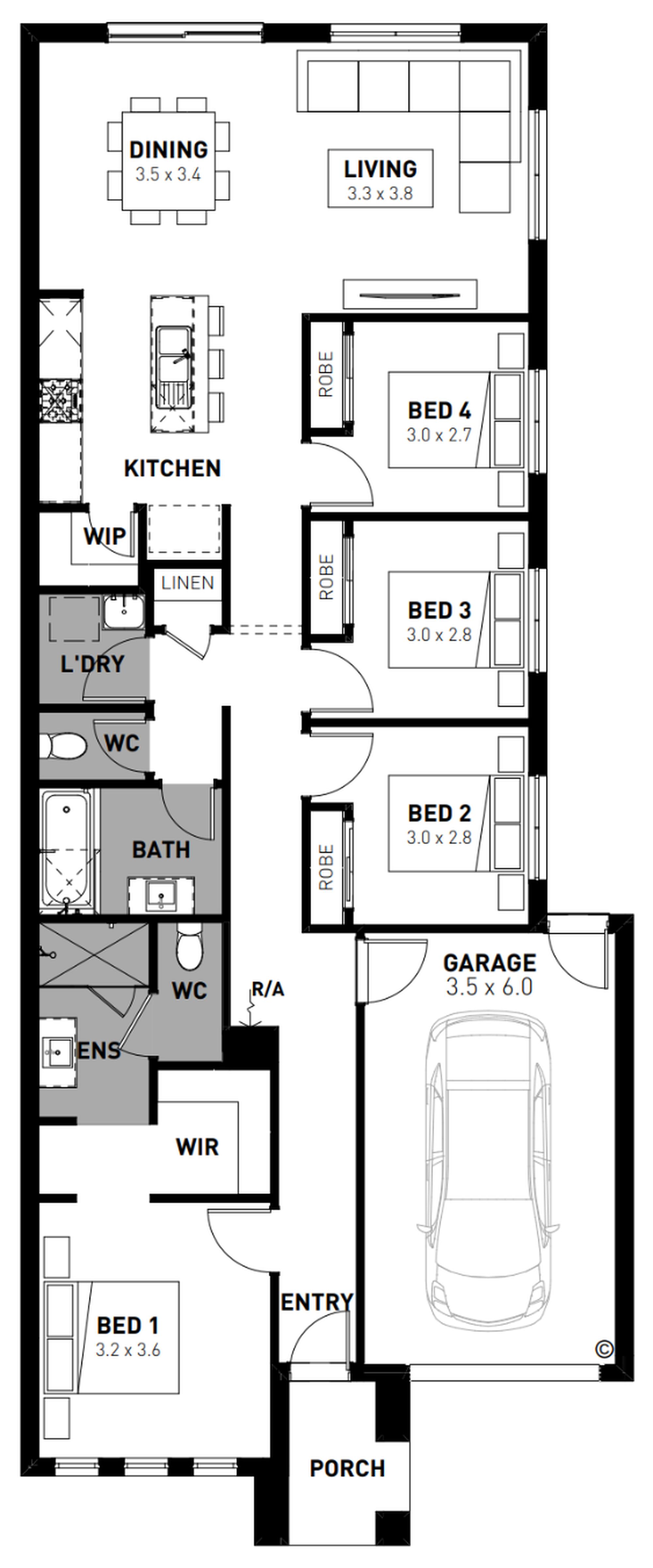 Lot 321 Starling Road by Homebuyers Centre VIC Floorplan