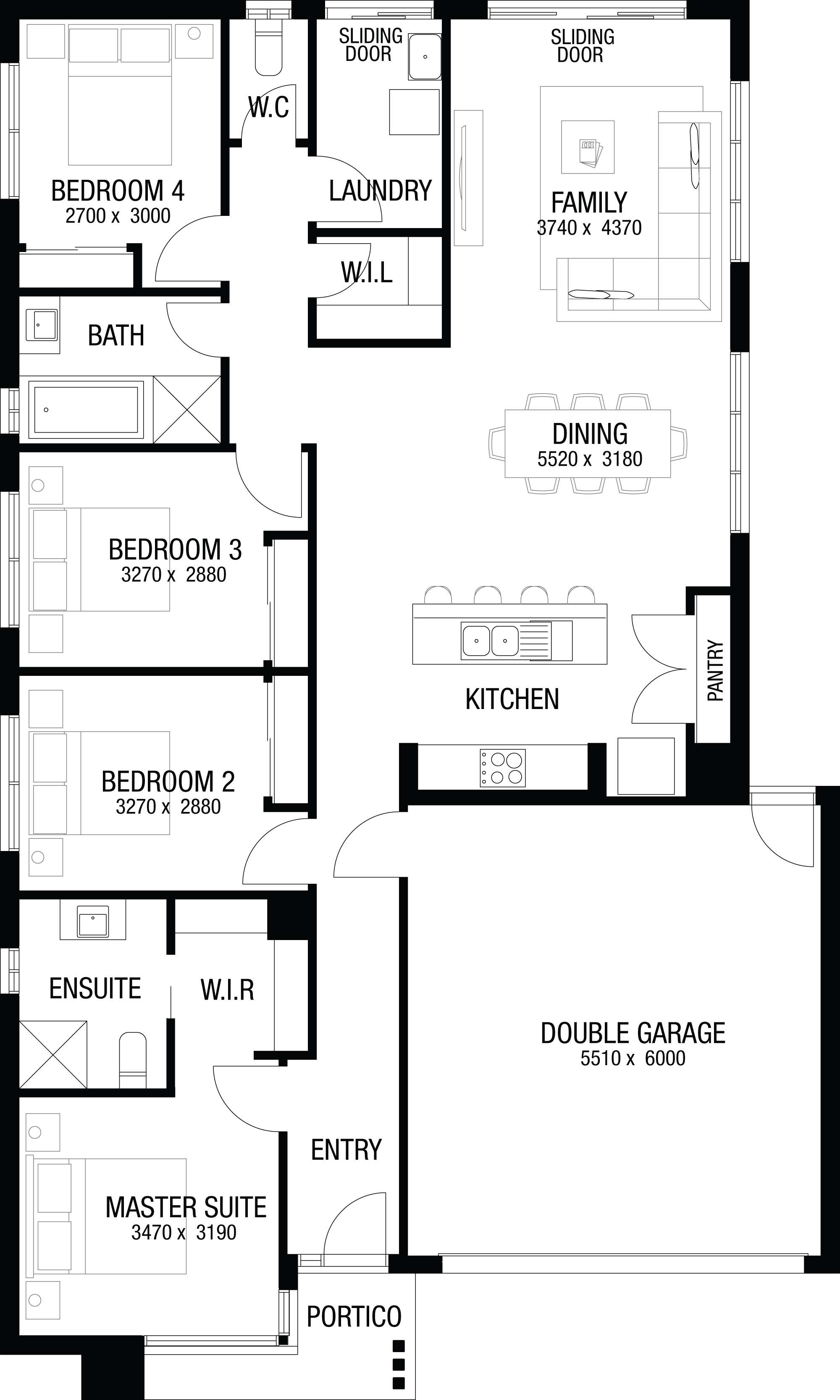 Lot 322 Mirage Crescent by Australian Building Company Floorplan