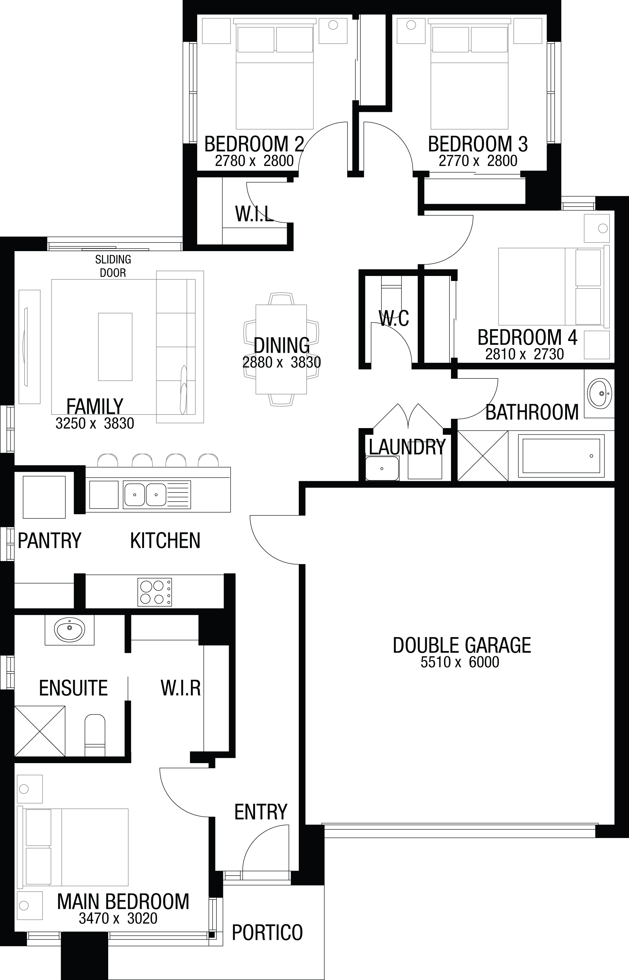Lot 328 Mirage Crescent by Australian Building Company Floorplan