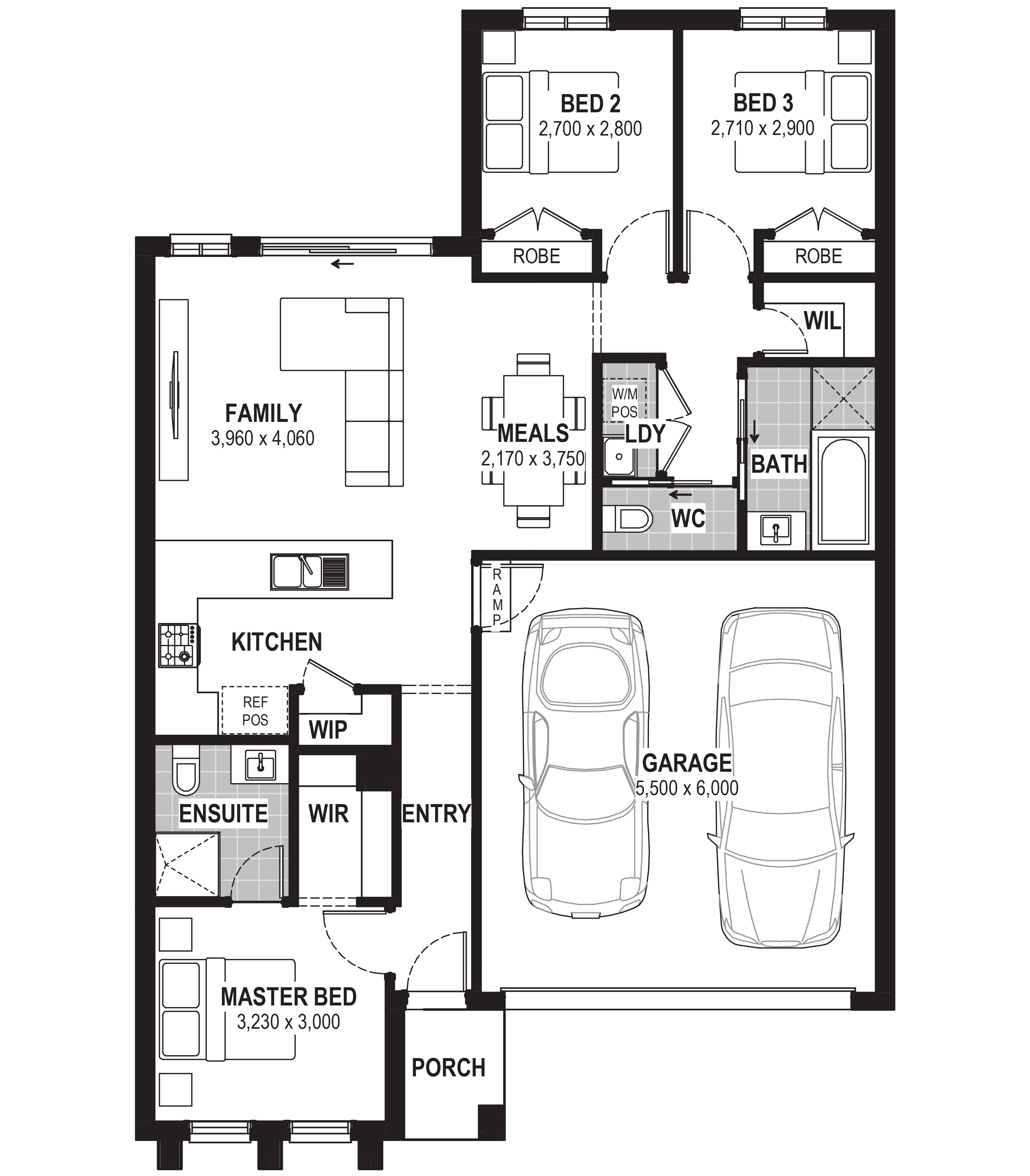 Lot 336 Rosemellow Circuit by JG King Homes Floorplan