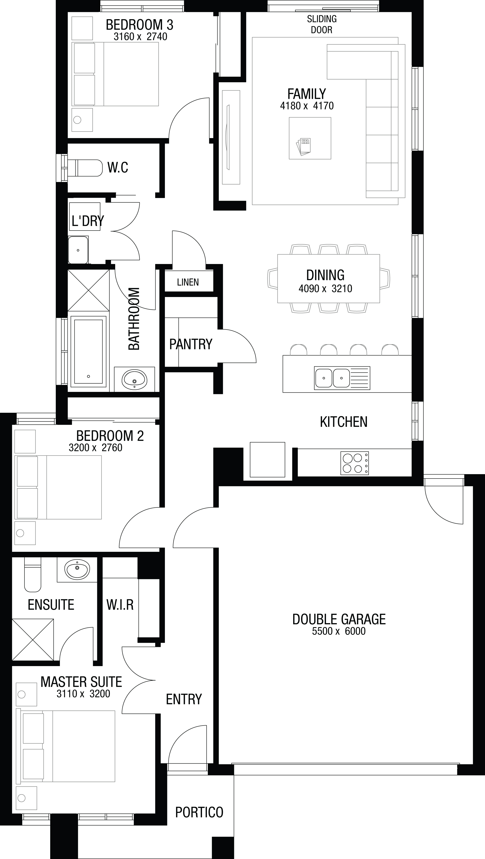 Lot 338 Shakeal Way by HomeSolution by Metricon Floorplan