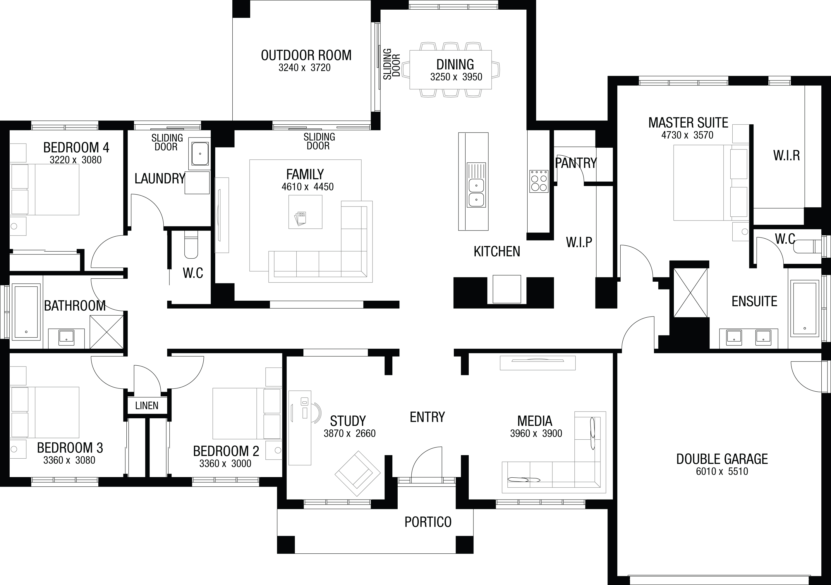 Lot 4 Red Gum Drive by Metricon Homes Floorplan