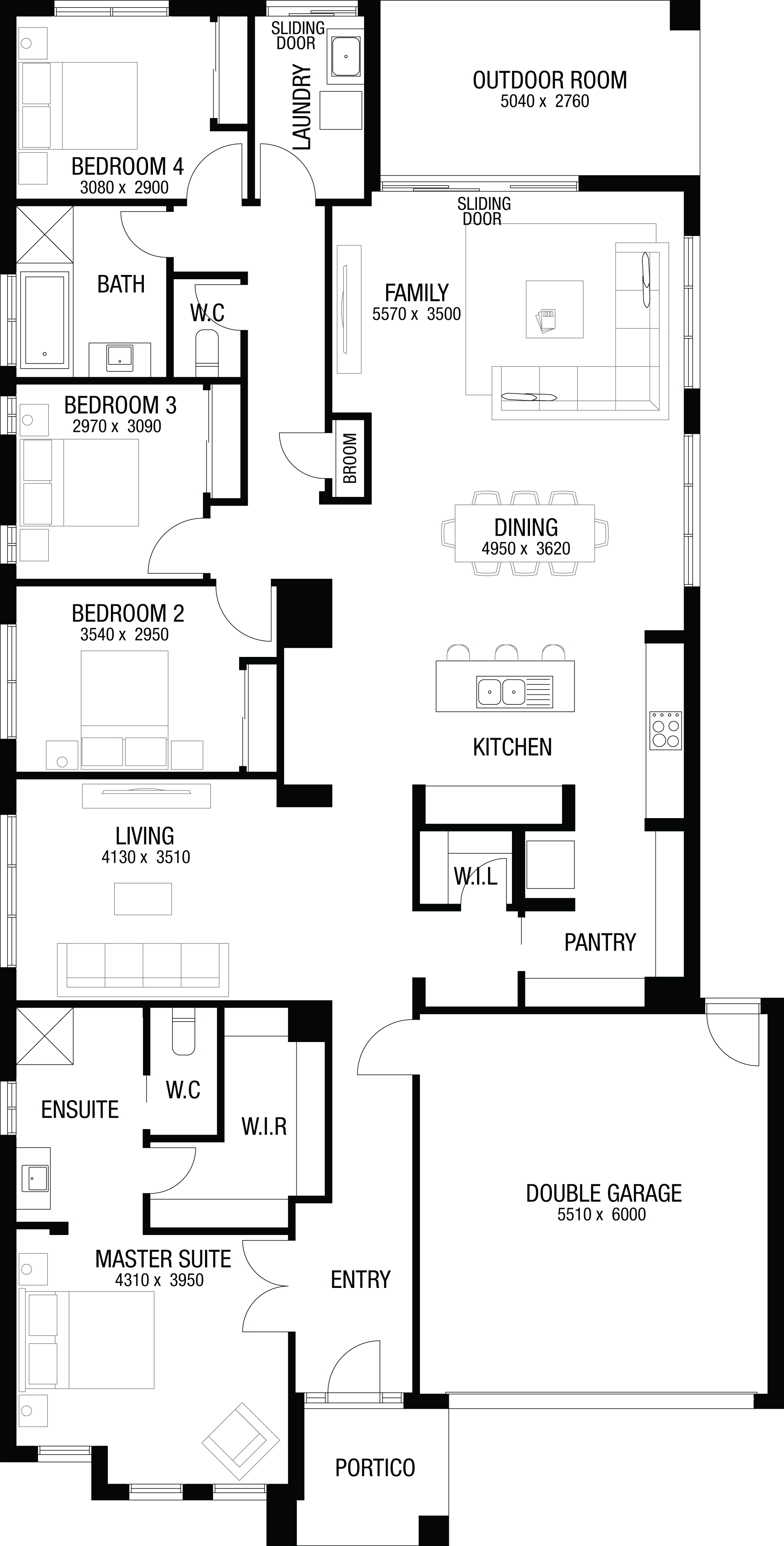 Lot 42 Rumba Way by Metricon Homes Floorplan