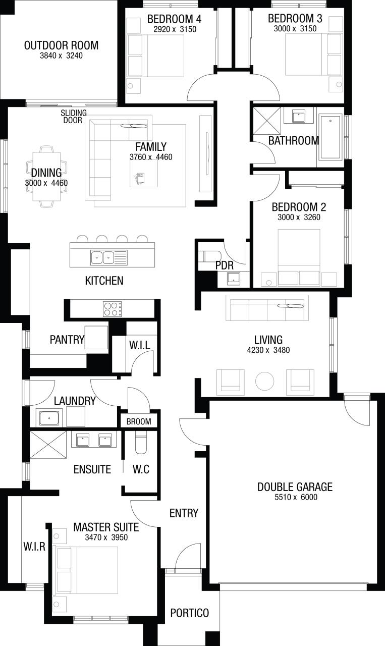 Lot 43 Rumba Way by Metricon Homes Floorplan
