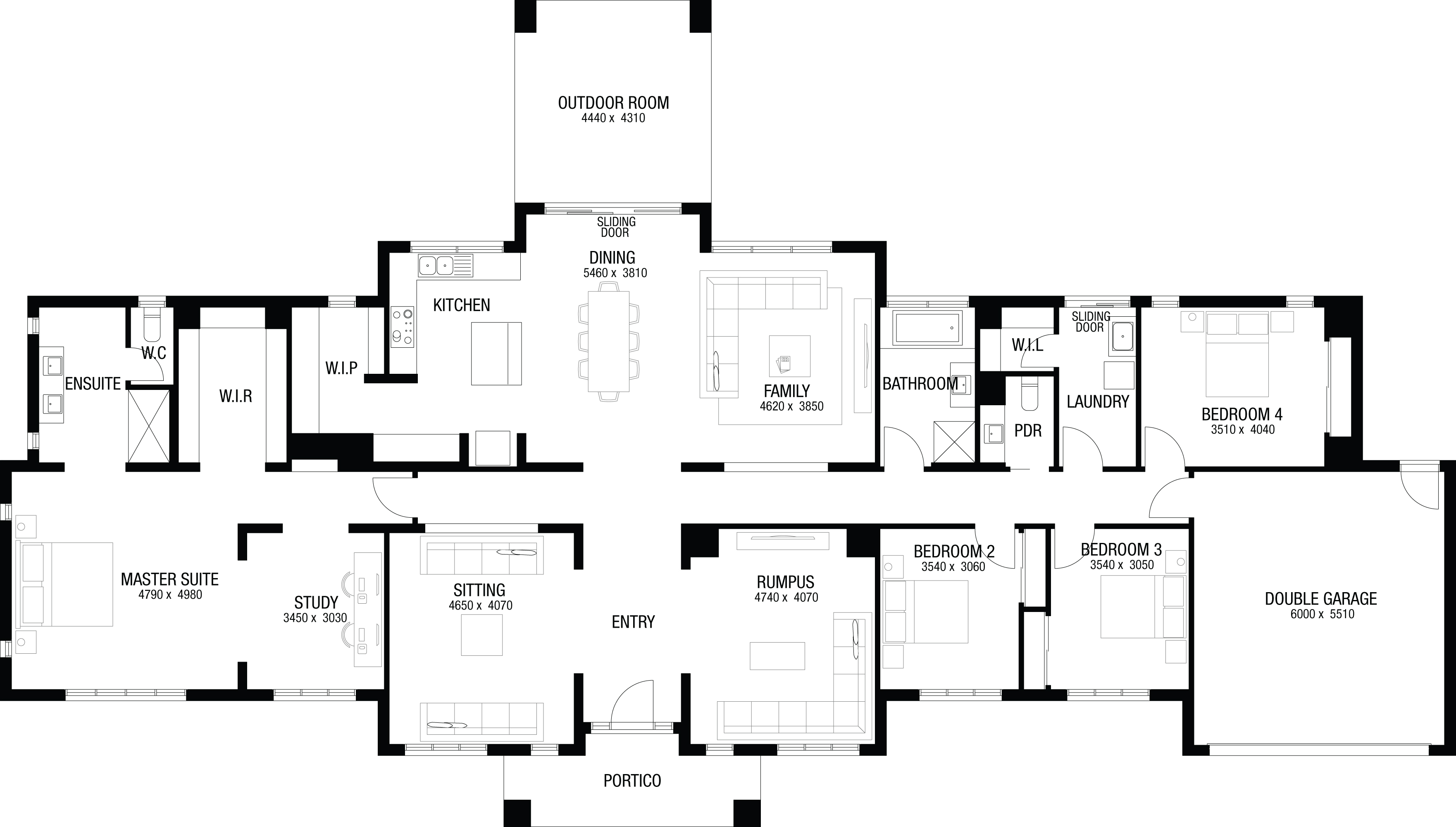 Lot 432 Calaista Drive by Metricon Homes Floorplan