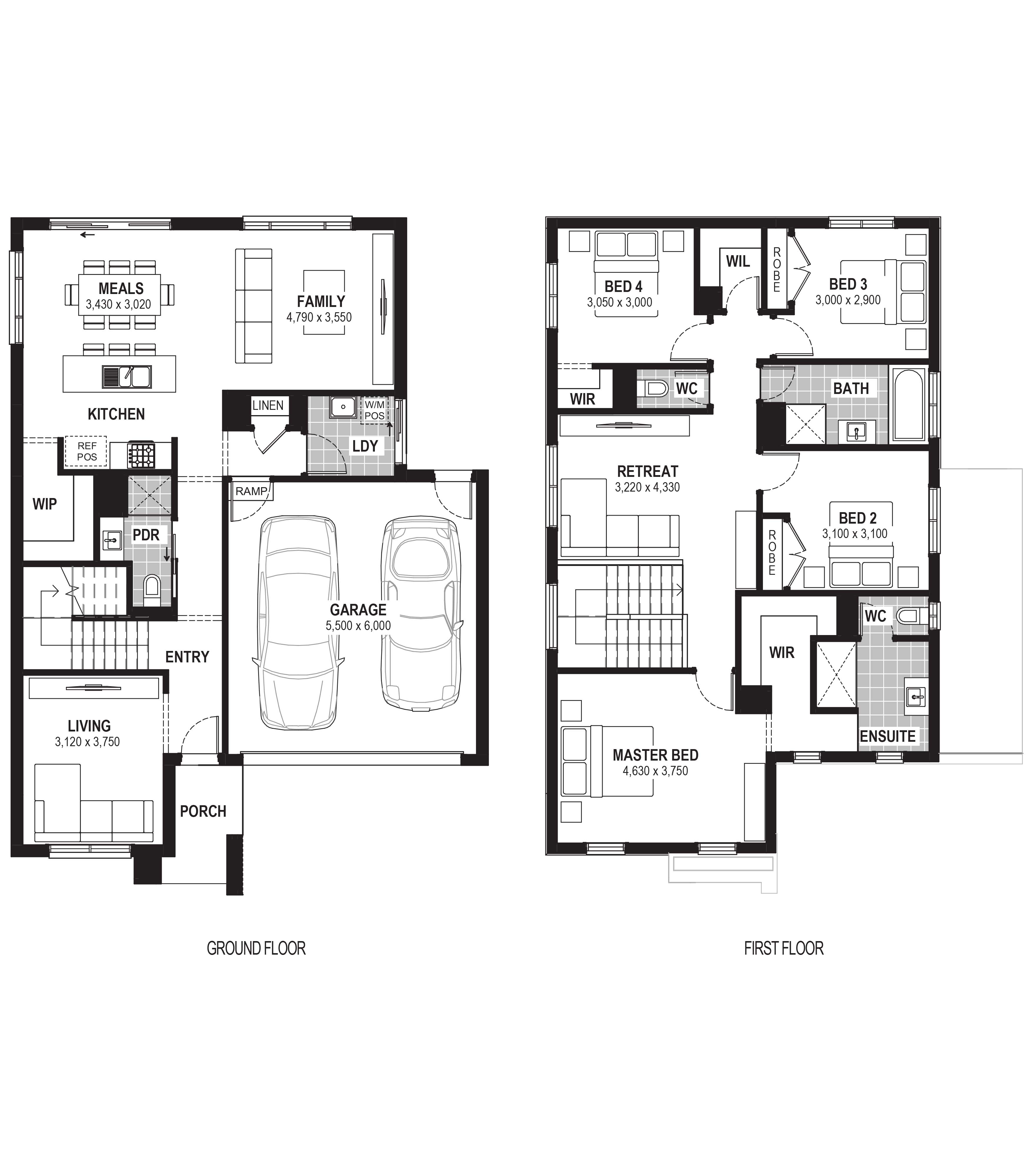 Lot 432 Hesper Place by JG King Homes Floorplan