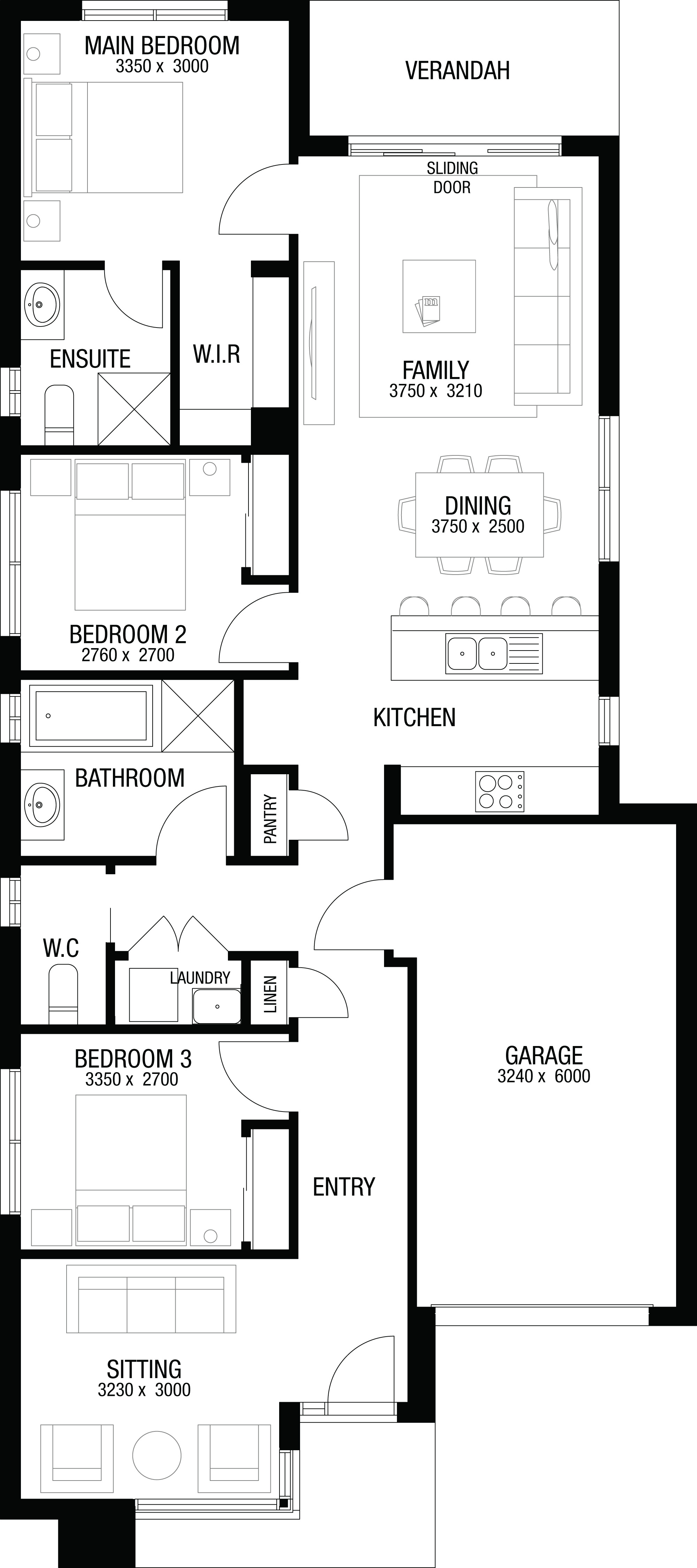 Lot 452 Zephyr Street by Australian Building Company Floorplan