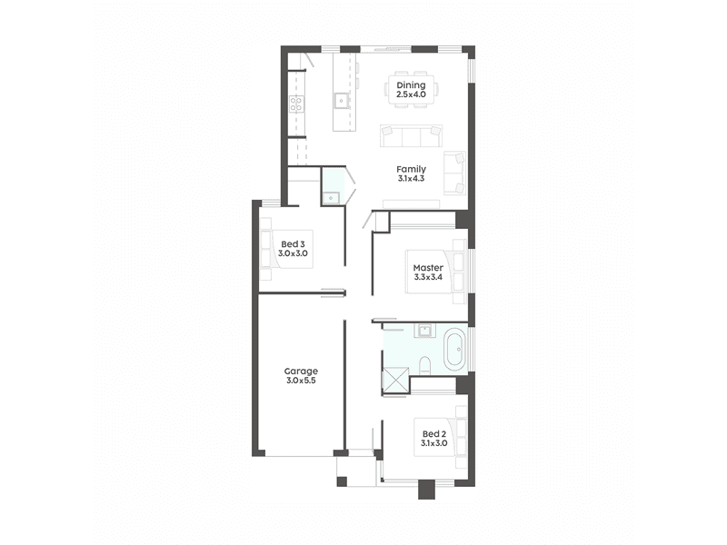 Lot 4533 Steeplechase Street Floorplan