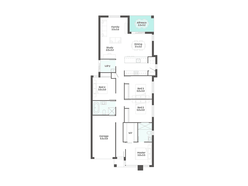 Lot 4533 Steeplechase Street Floorplan