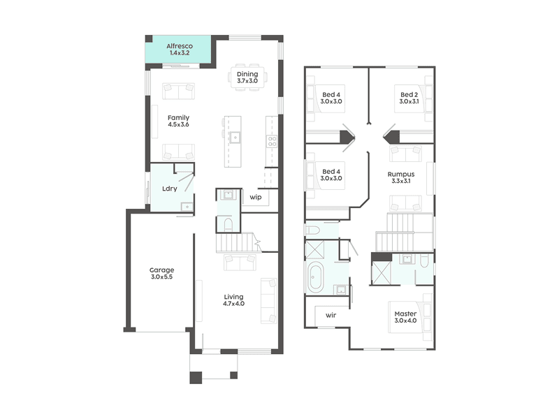 Lot 4562 Caspian Street Floorplan