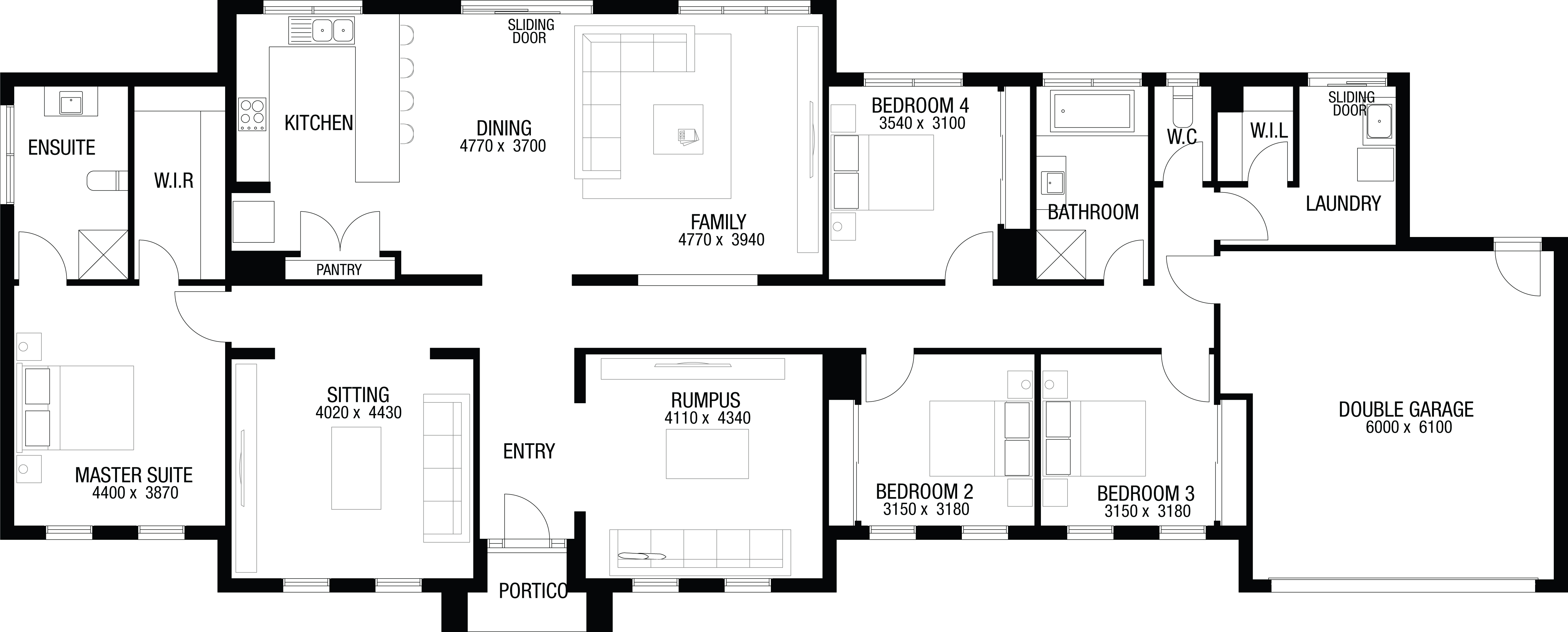 Lot 47 Rumba Way by Metricon Homes Floorplan