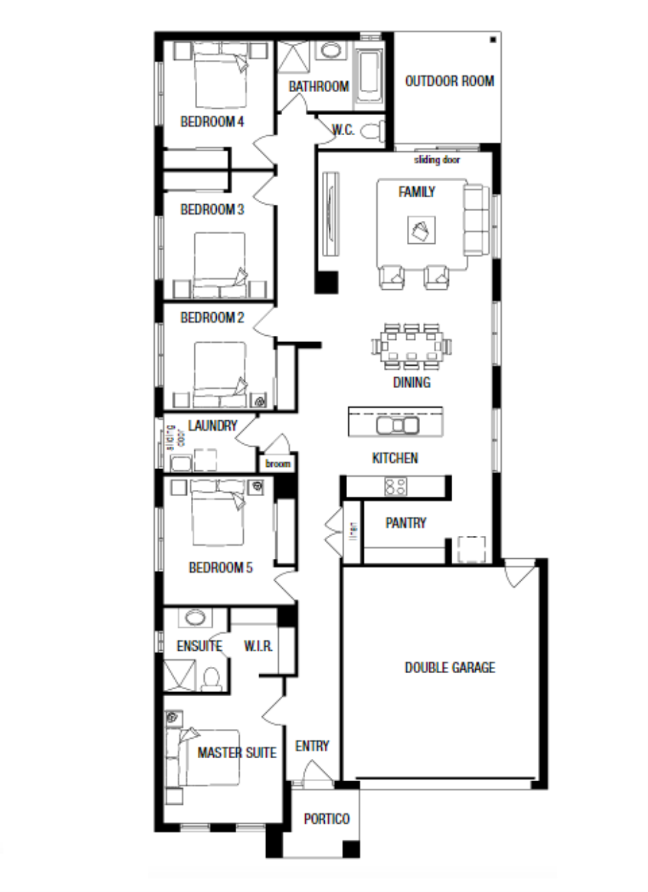 Lot 48 Everlasting Rise by Metricon Homes Floorplan