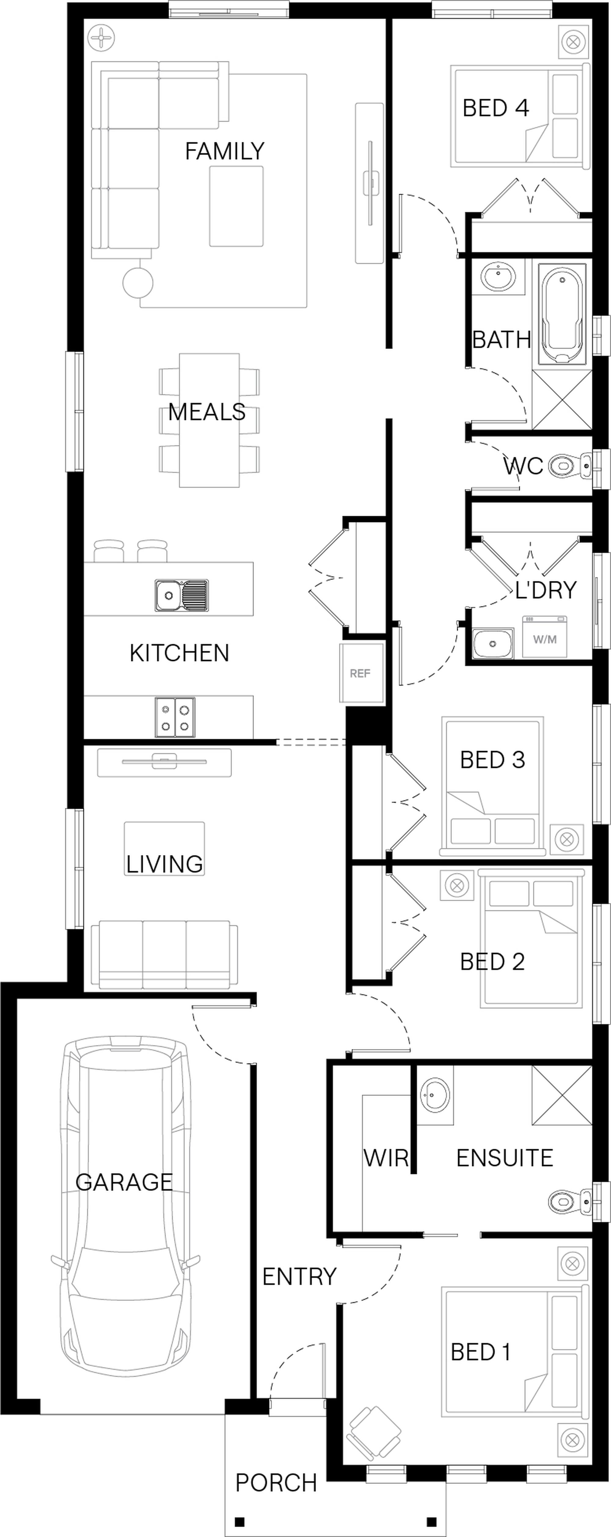 Lot 5025 Rivervista Road by Fairhaven Homes Floorplan