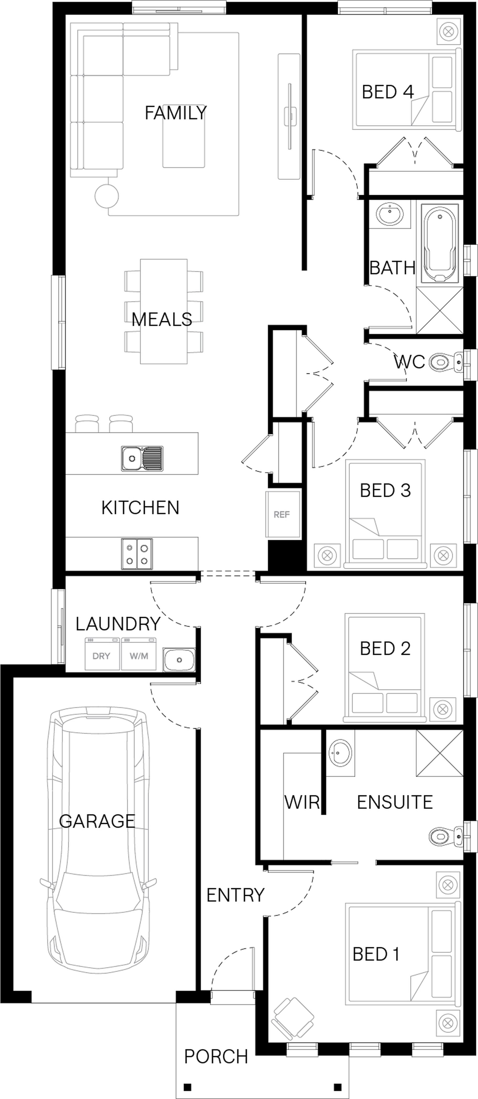 Lot 5025 Rivervista Road by Fairhaven Homes Floorplan