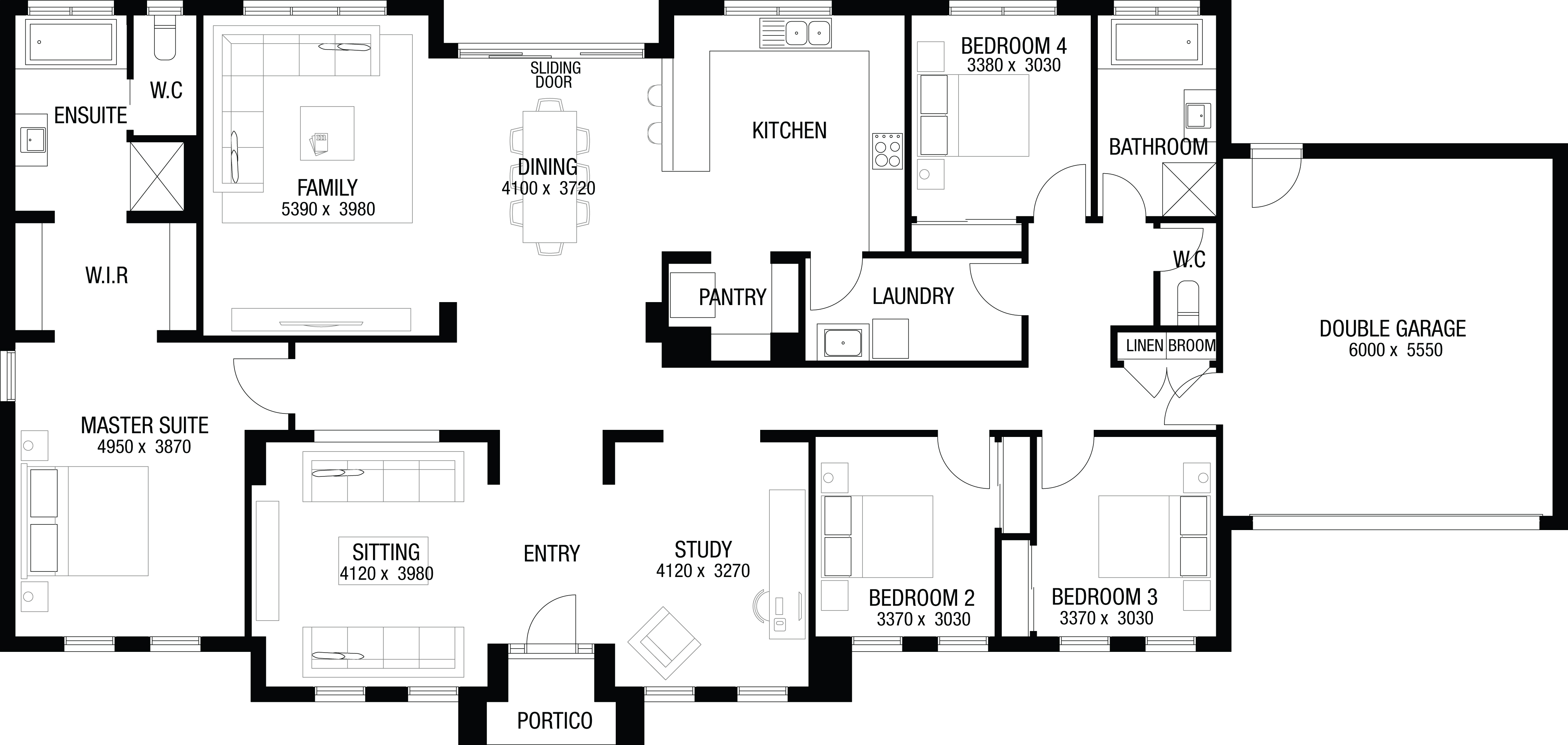 Lot 51 Blue Gum Circuit by Metricon Homes Floorplan