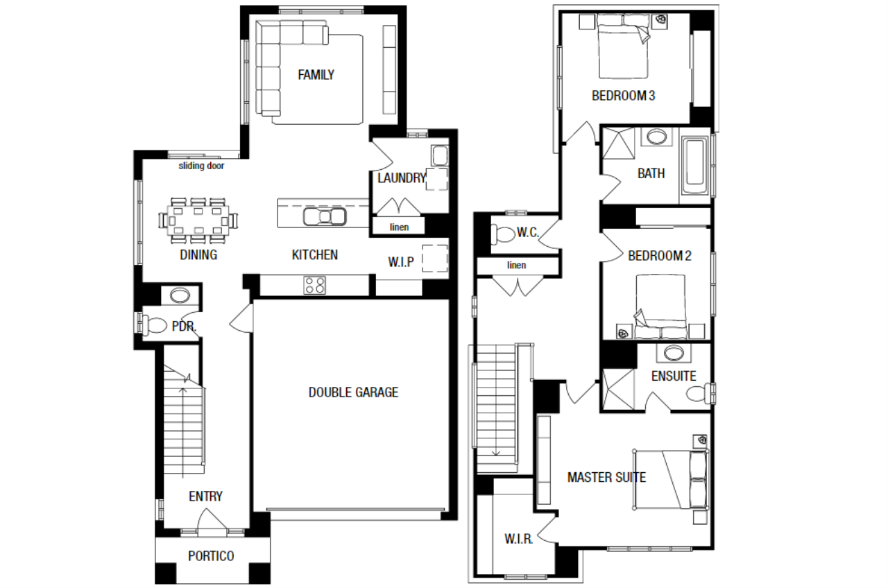 Lot 524 Canola Street by Metricon Homes Floorplan
