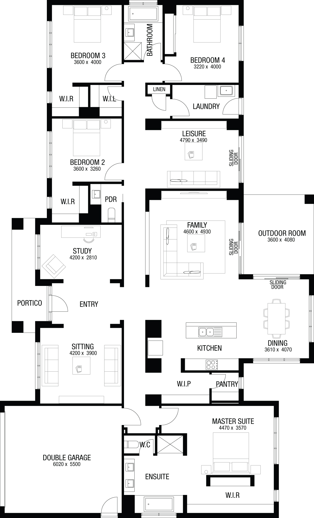 Lot 54 Blue Gums Circuit by Metricon Homes Floorplan