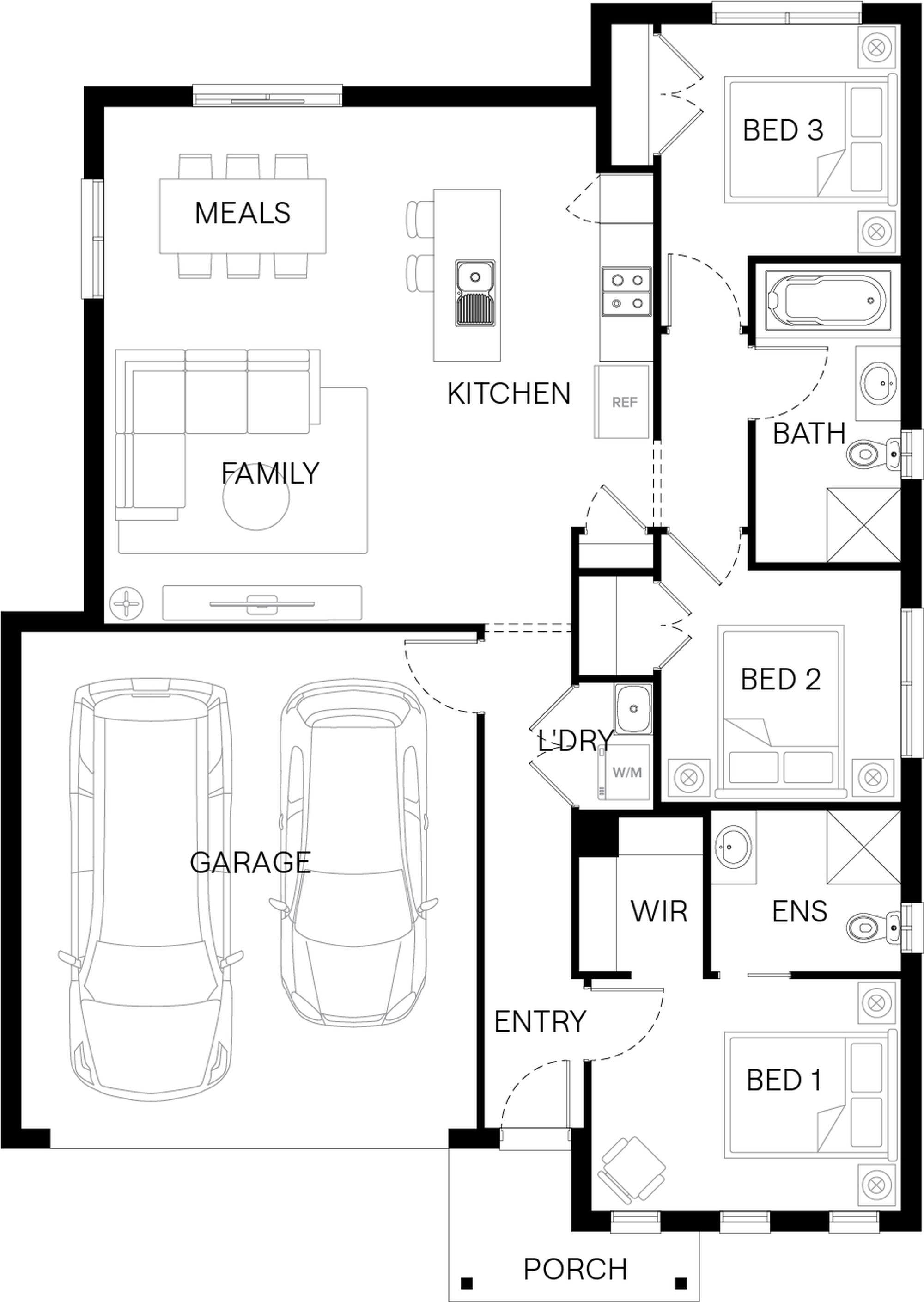 Lot 562 Rosella Road by Fairhaven Homes Floorplan