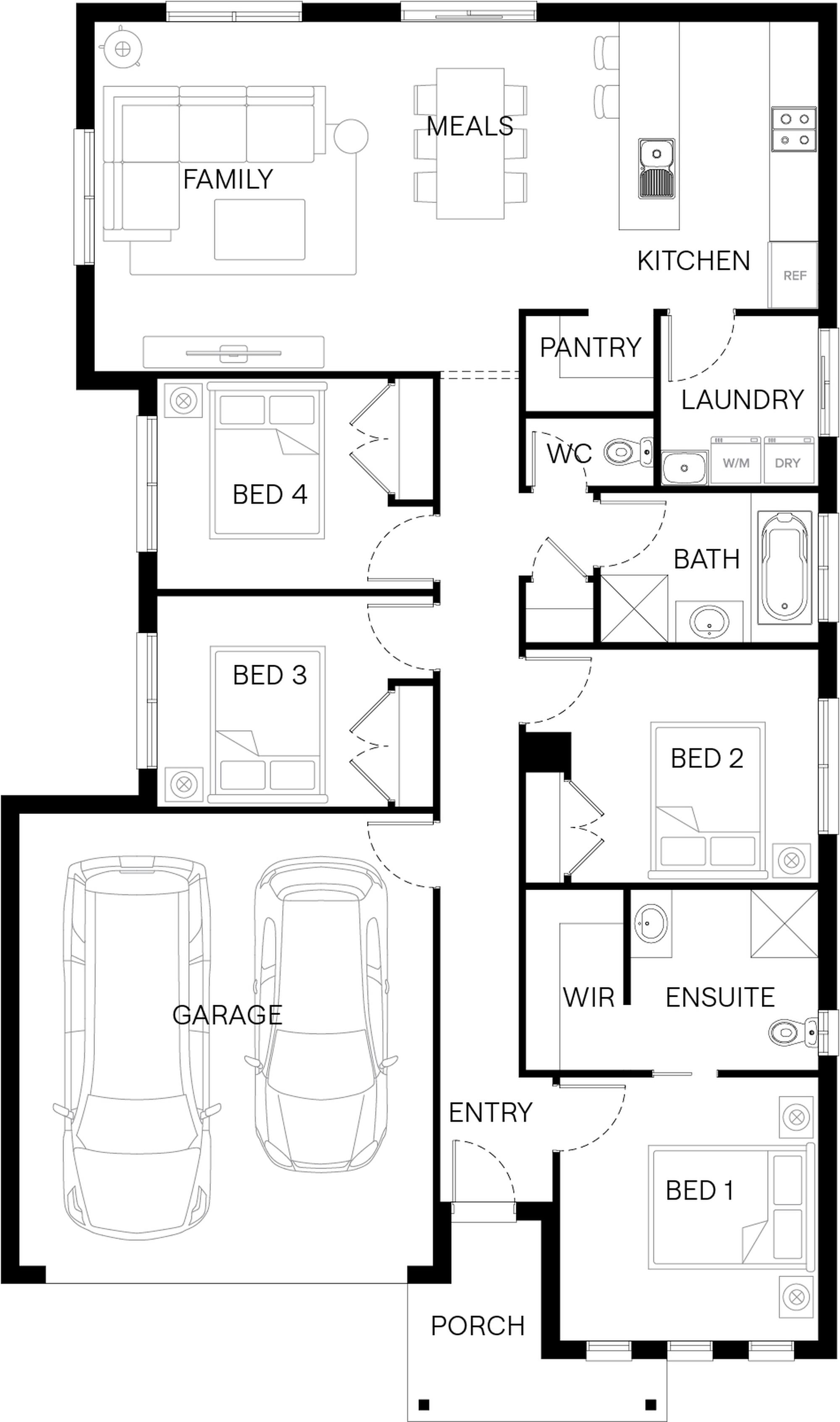 Lot 562 Rosella Road by Fairhaven Homes Floorplan