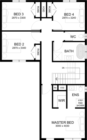 Lot 5647 Kilbride Way by Sherridon Homes Floorplan