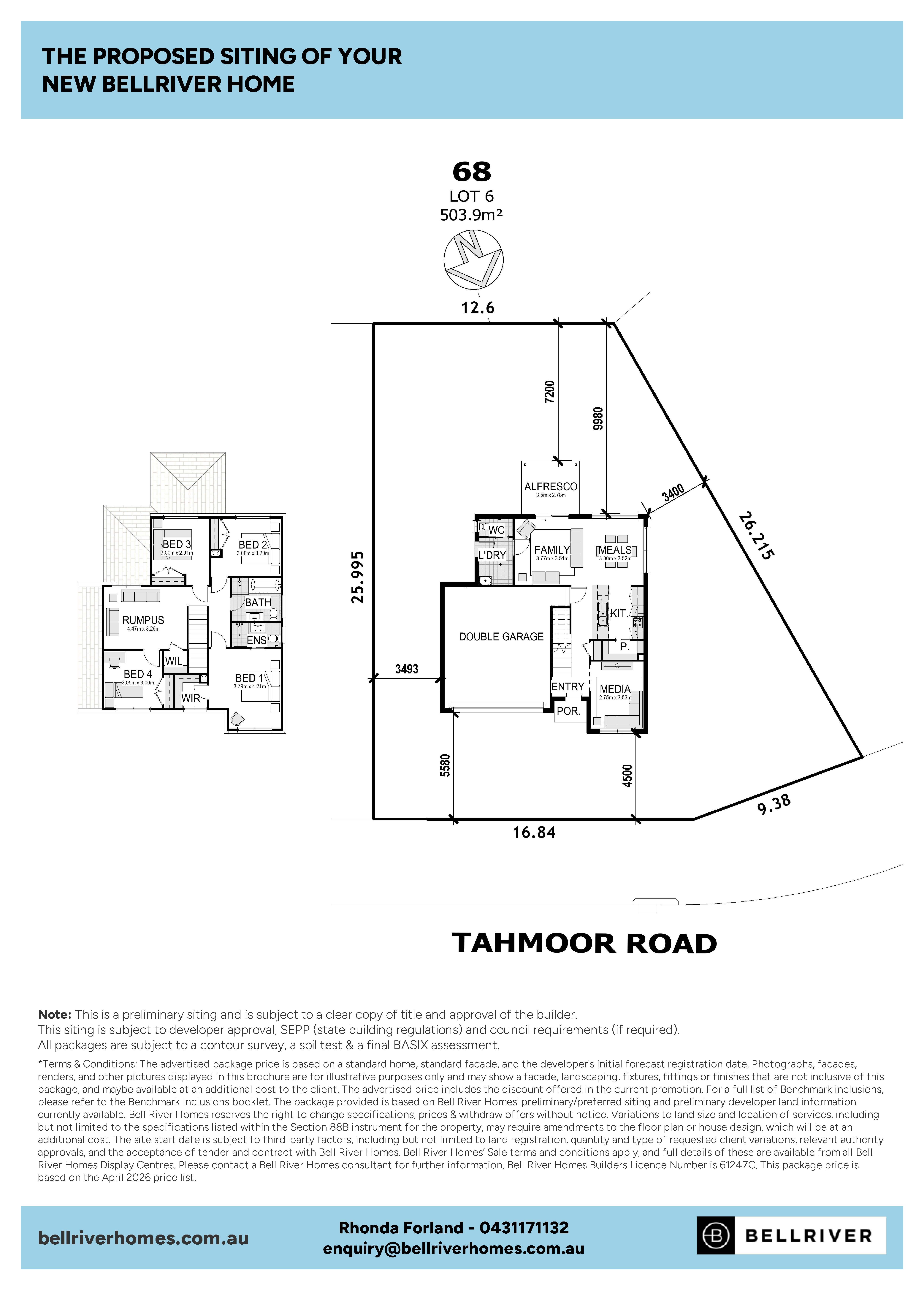 Lot 6 Tahmoor Road, Tahmoor Road Estate by Bellriver Homes