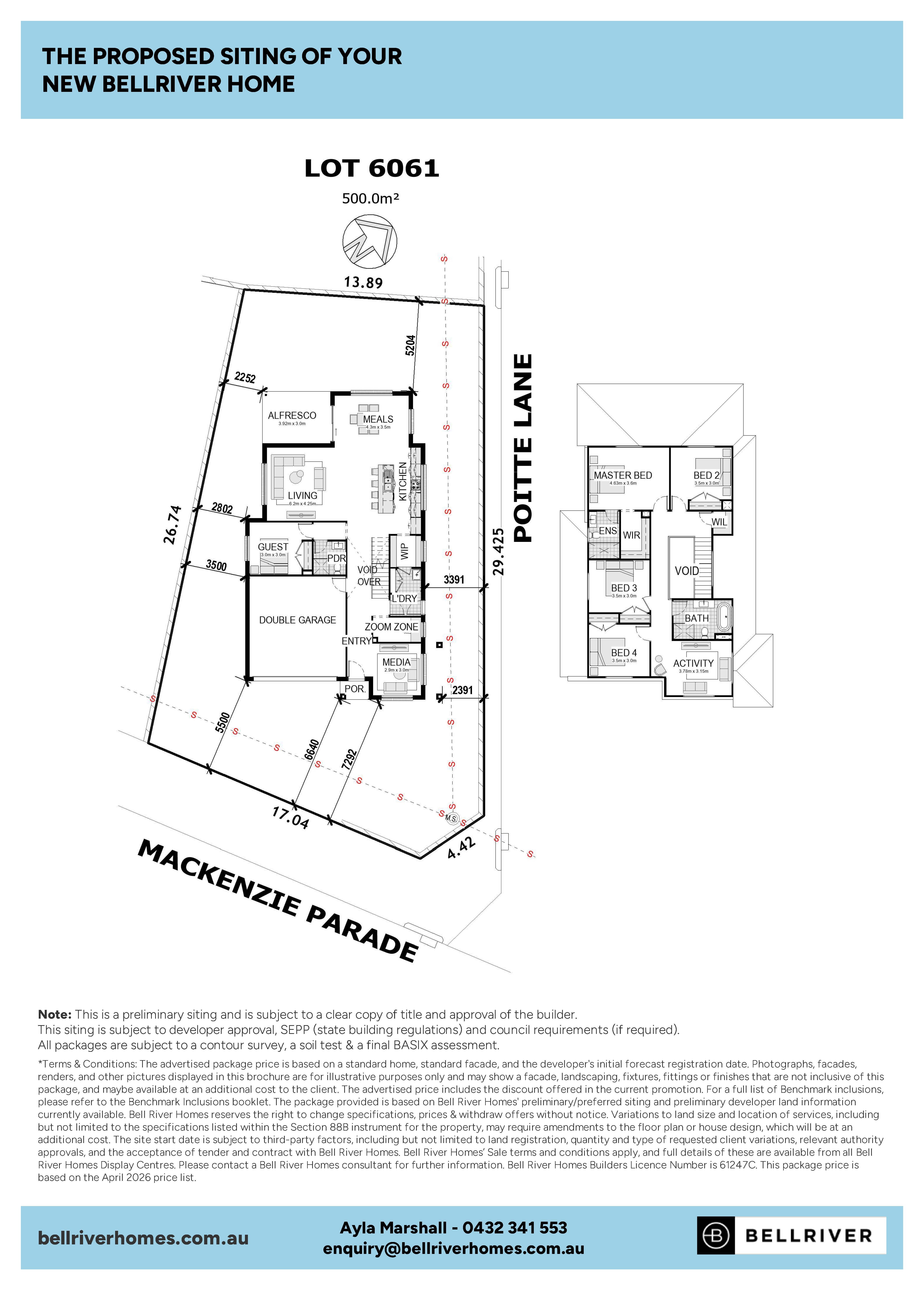 Lot 6061 Mackenzie Parade, Weemala At The Lake Estate by Bellriver Homes