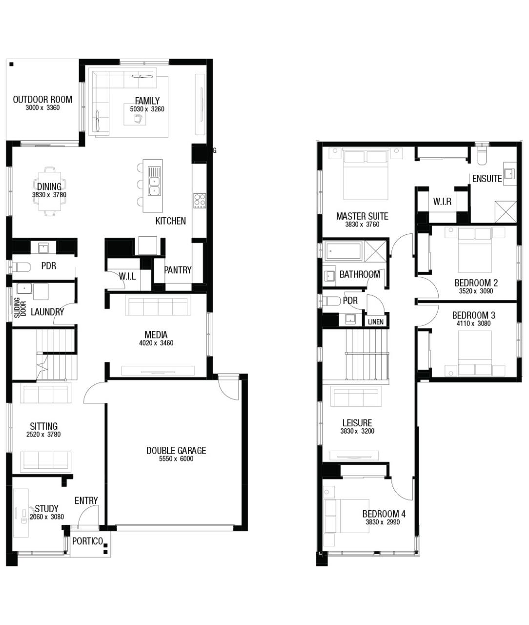 Lot 615 Coneac Street by Australian Building Company Floorplan