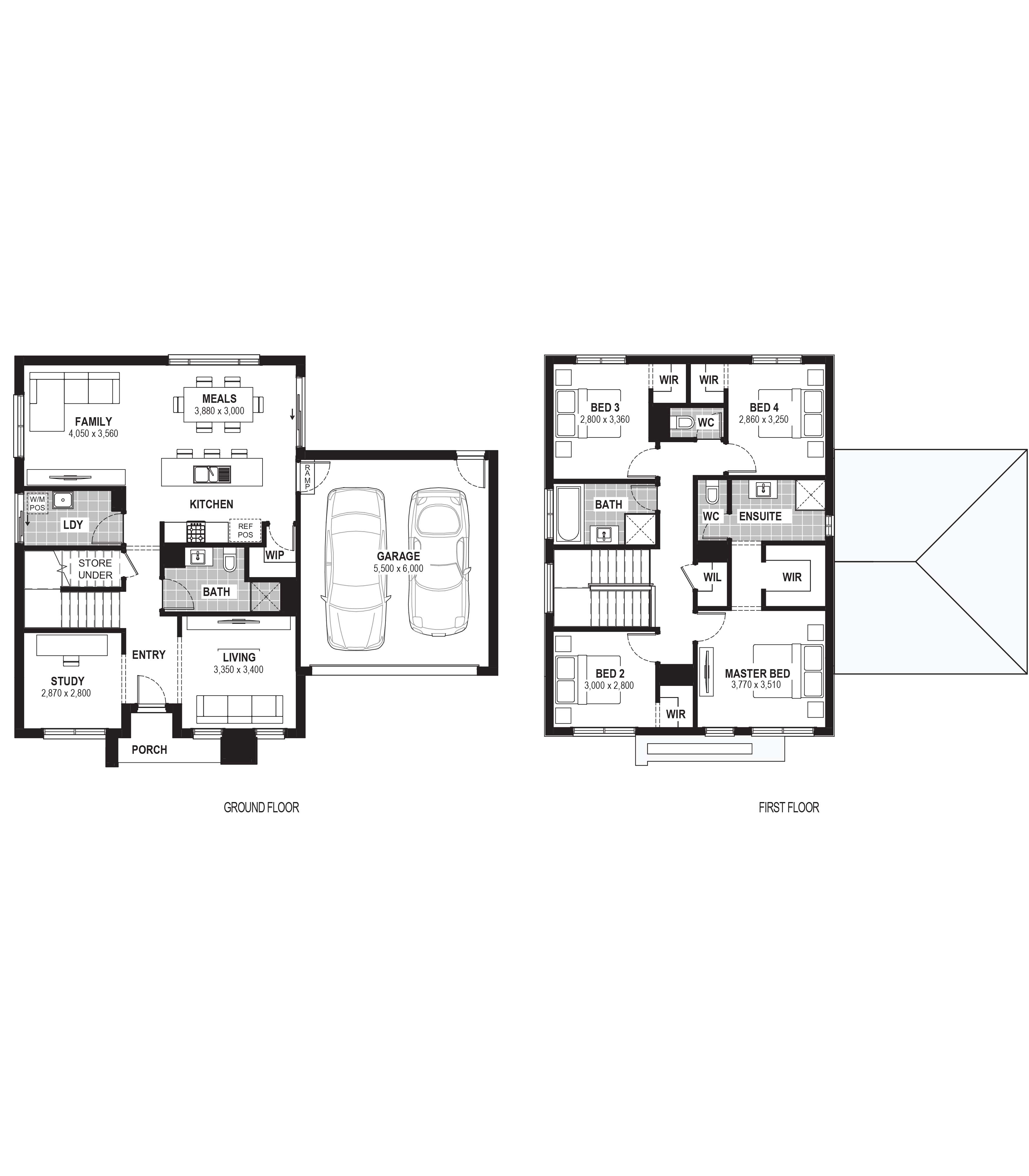 Lot 6935 Marwari way by JG King Homes Floorplan
