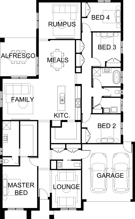 Lot 7 Cabernet St by Sherridon Homes Floorplan