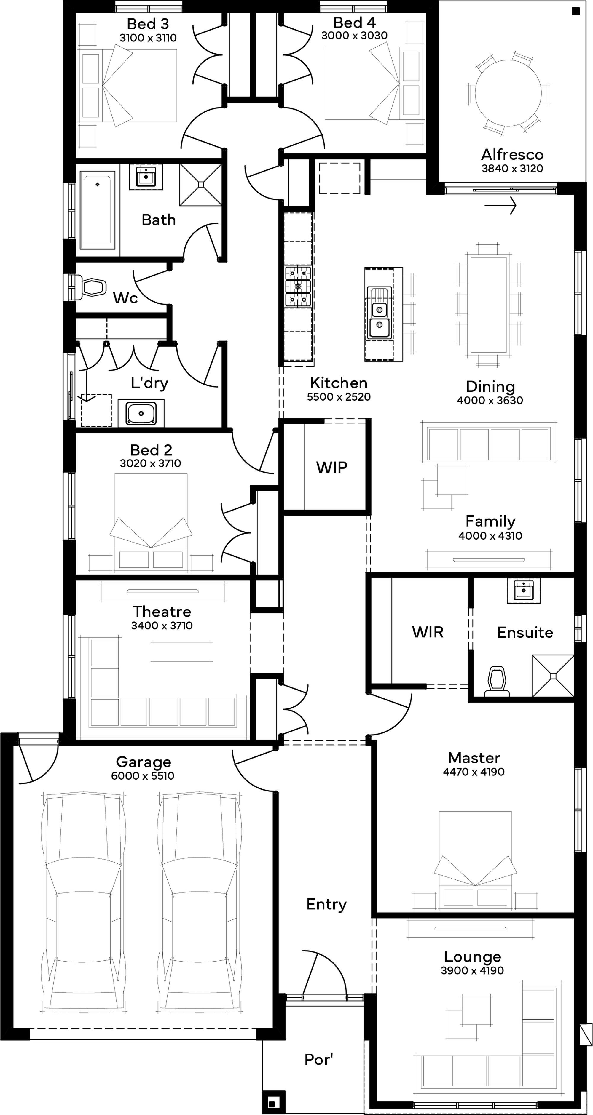 Lot 7 Emerald Bank Estate by Simonds Homes Floorplan
