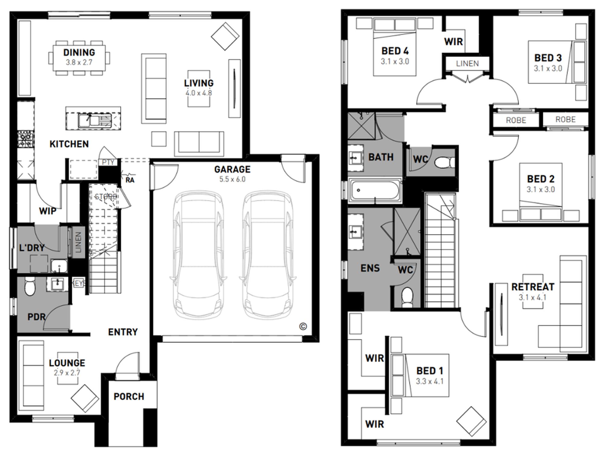 Lot 706, Botanical Boulevard Floorplan