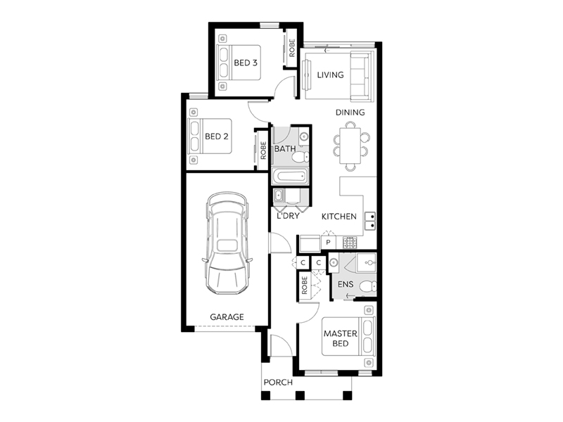 Lot 7240 Adega Avenue, Woodlea by SOHO Living Floorplan
