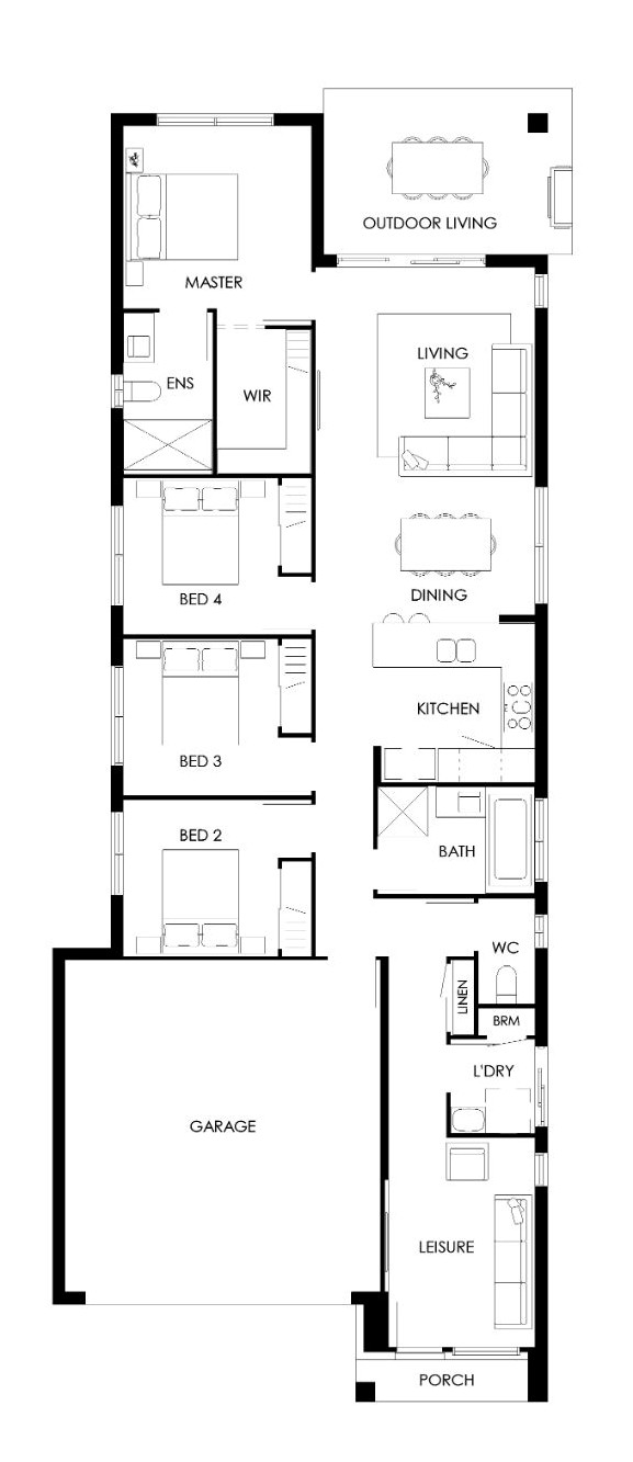 Lot 736 Eucalyptus Street Floorplan
