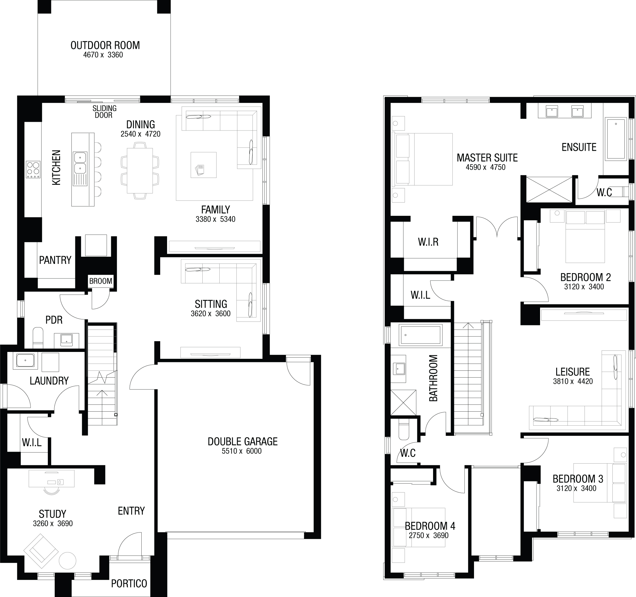 Lot 7616 Sugar Maple Circuit by Metricon Homes Floorplan