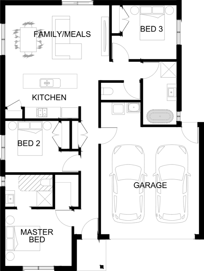 Lot 78 Nagori Rd by Sherridon Homes Floorplan