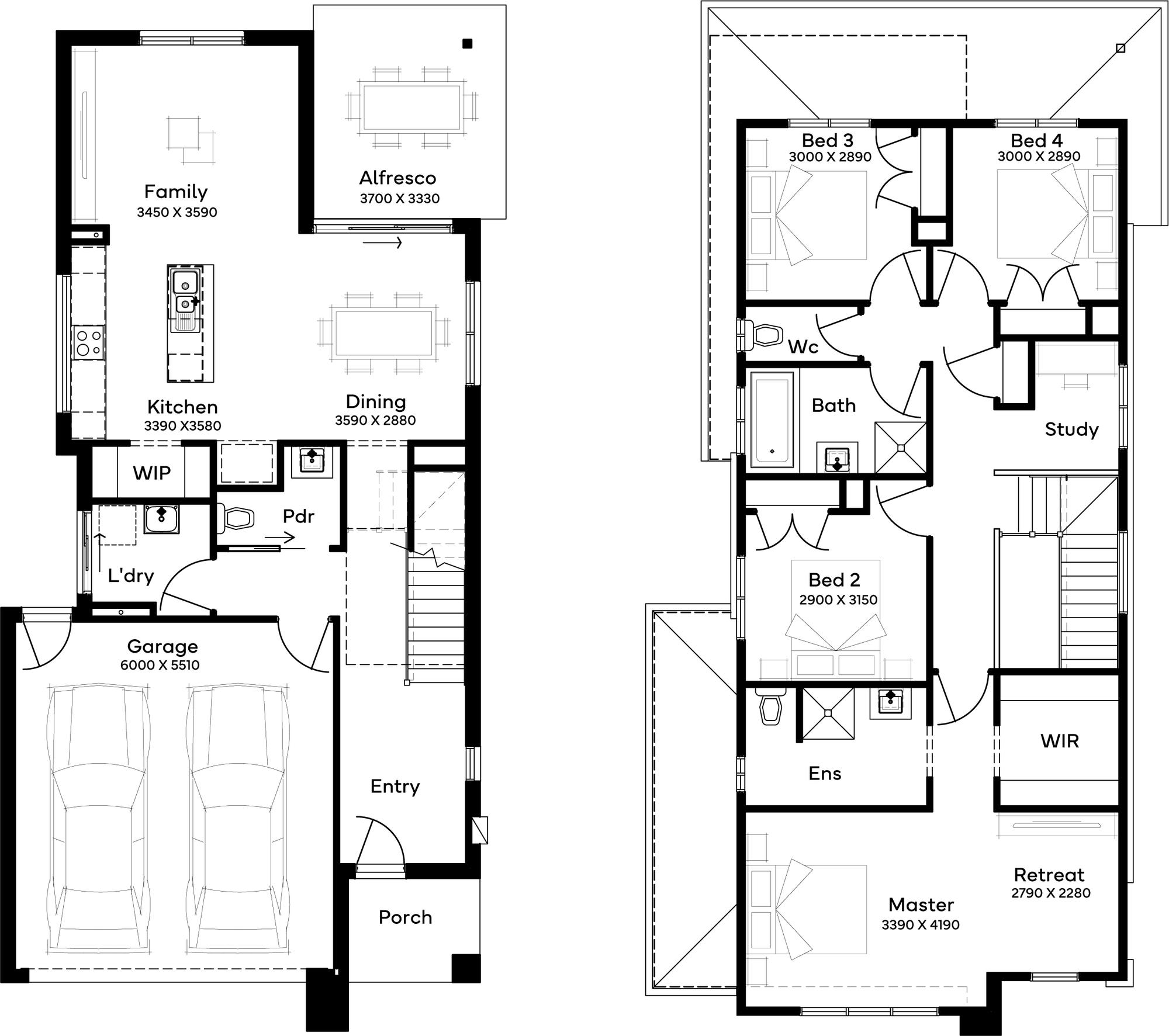 Lot 9095 Springfield Rise Estate by Simonds Homes Floorplan