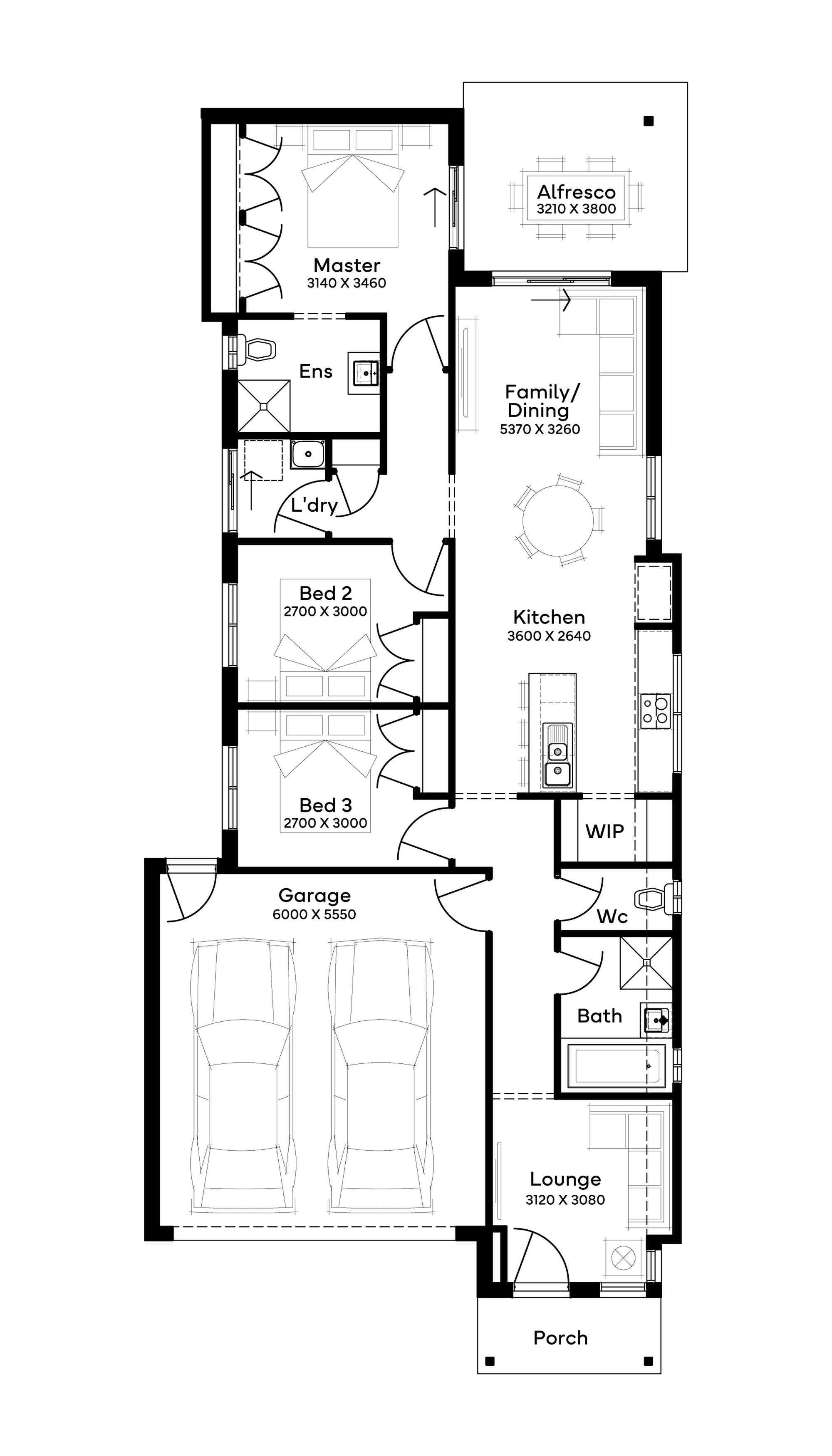Lot 9096 Springfield Rise Estate by Simonds Homes Floorplan