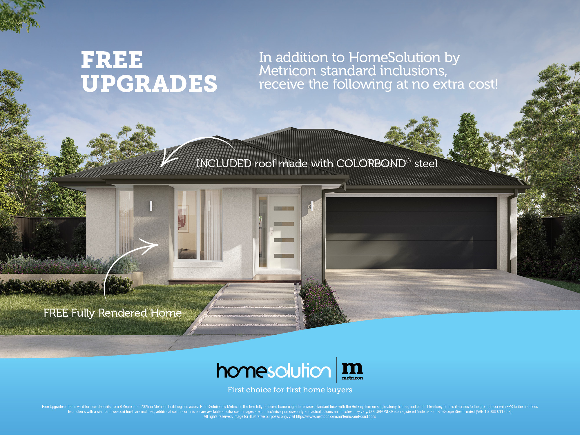 Lot 99 Bradman Road by Metricon Homes
