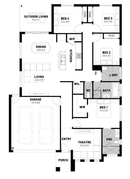 Lot Lot 3 Chillingham Road Floorplan