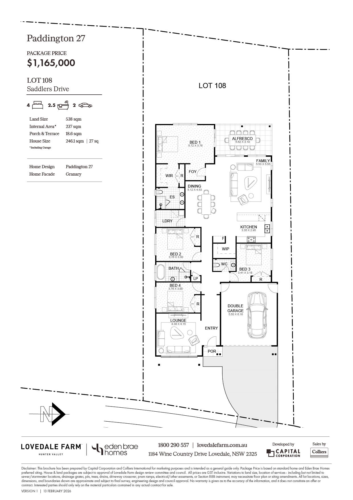 Lovedale Farm Estate - Lovedale - Lot 108