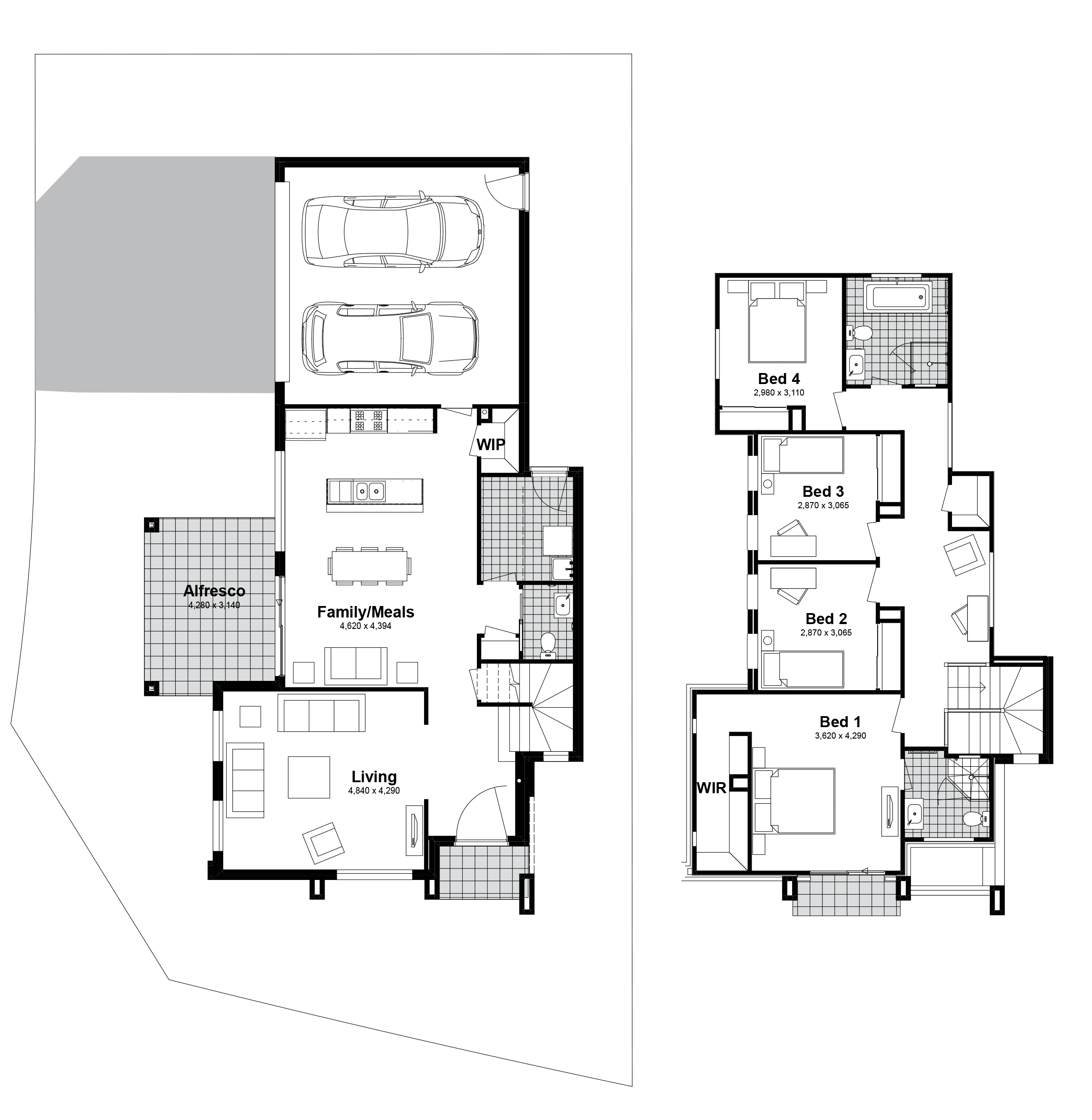 Madison Rise Estate - Woongarrah - Lot 303 Floorplan