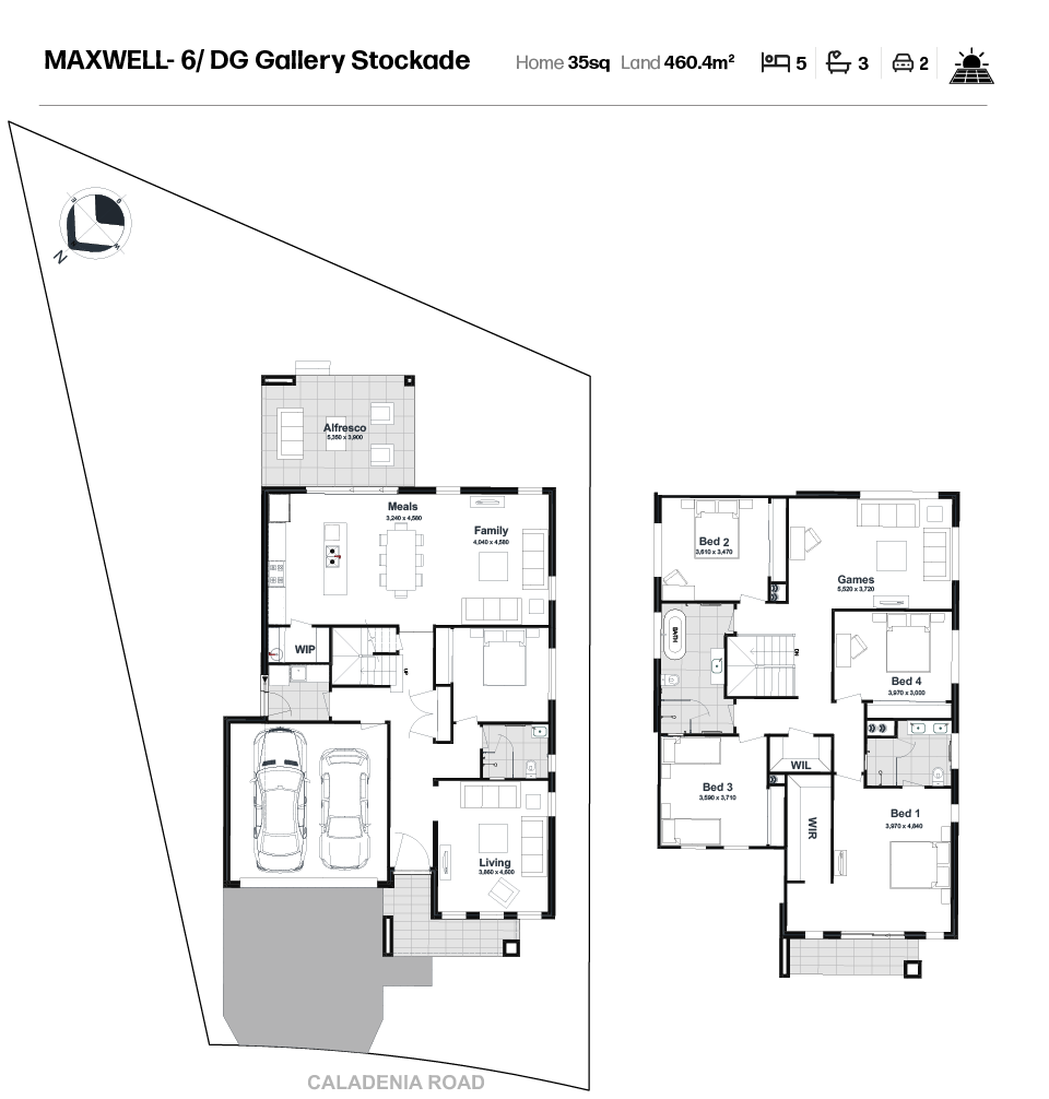 Madison Rise Estate - Woongarrah - Lot 513 Floorplan