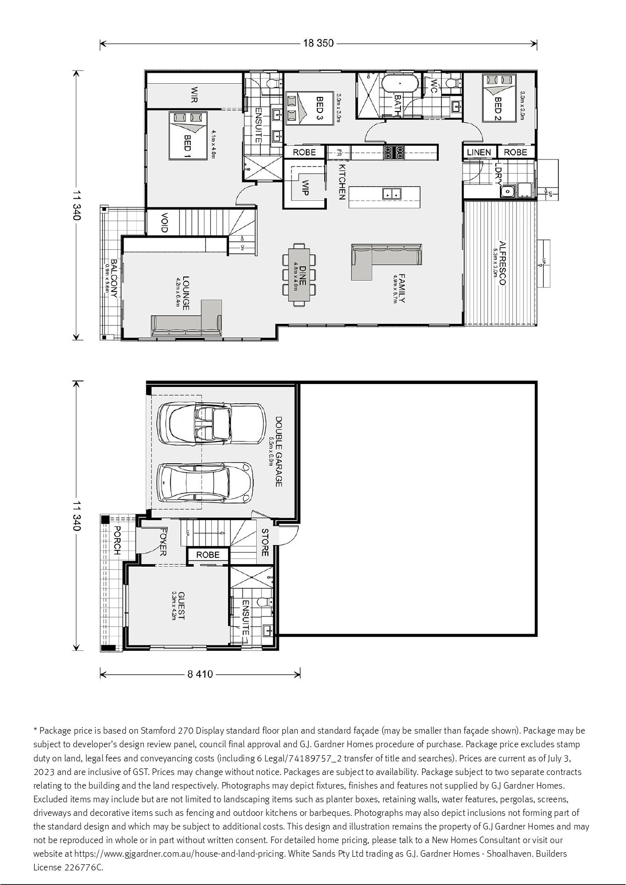 Maisie Way Estate - Mollymook - Lot 4 Floorplan