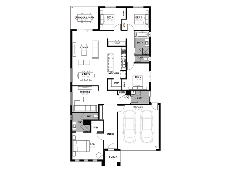 Mambourin Green Estate - Mambourin - Lot 451 Floorplan