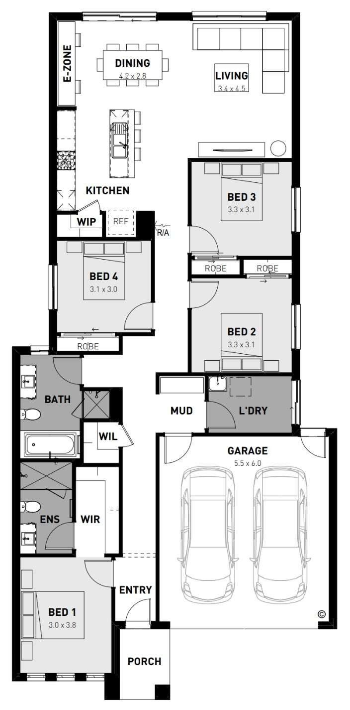 Mambourin Green Estate - Mambourin - Lot 466 Floorplan
