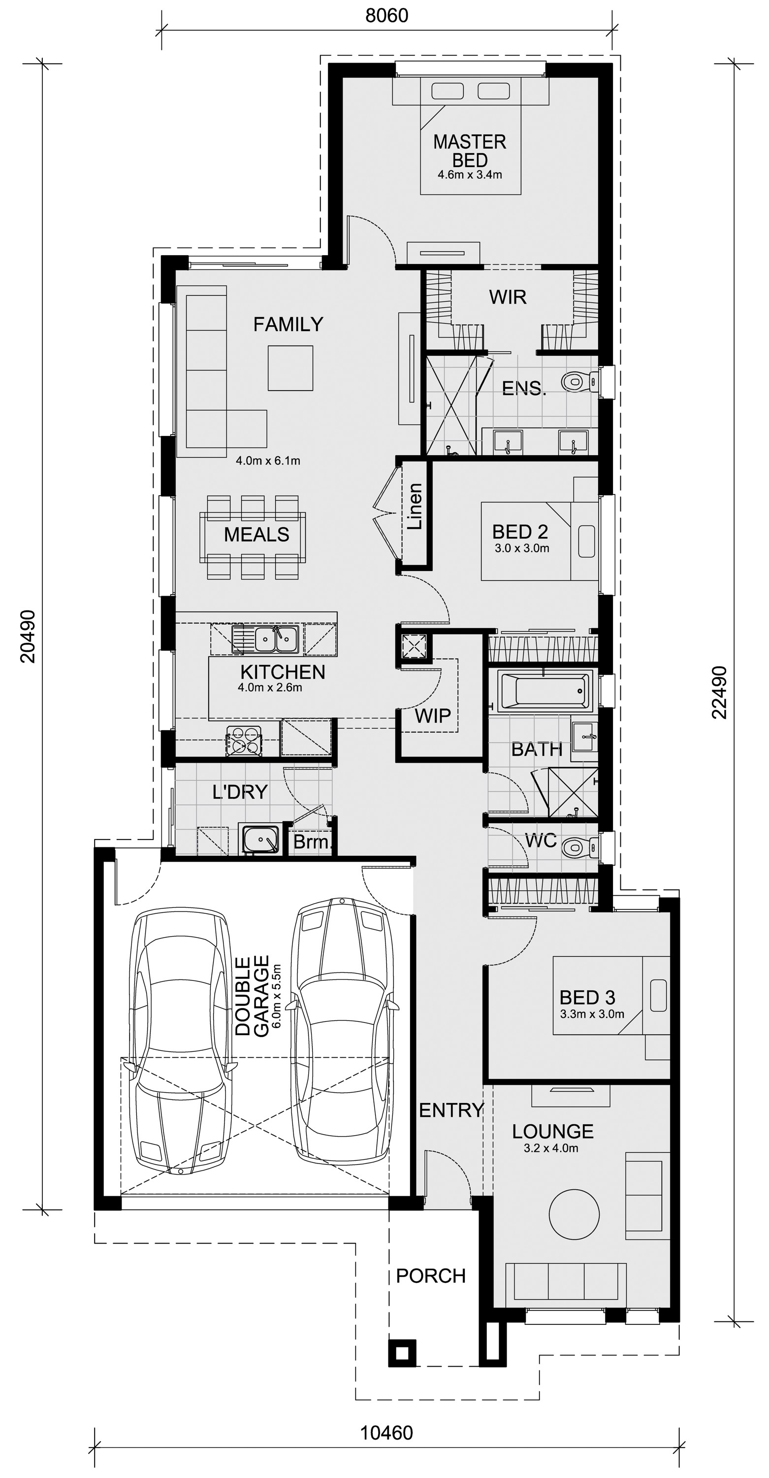 Mambourin Green Estate - Mambourin - Lot 466 Floorplan