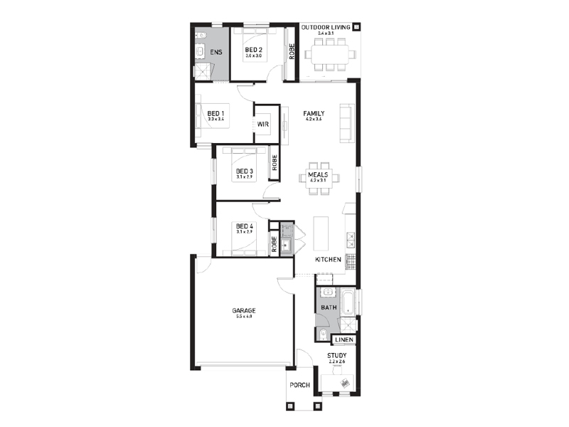 Mambourin Green Estate - Mambourin - Lot 467 Floorplan