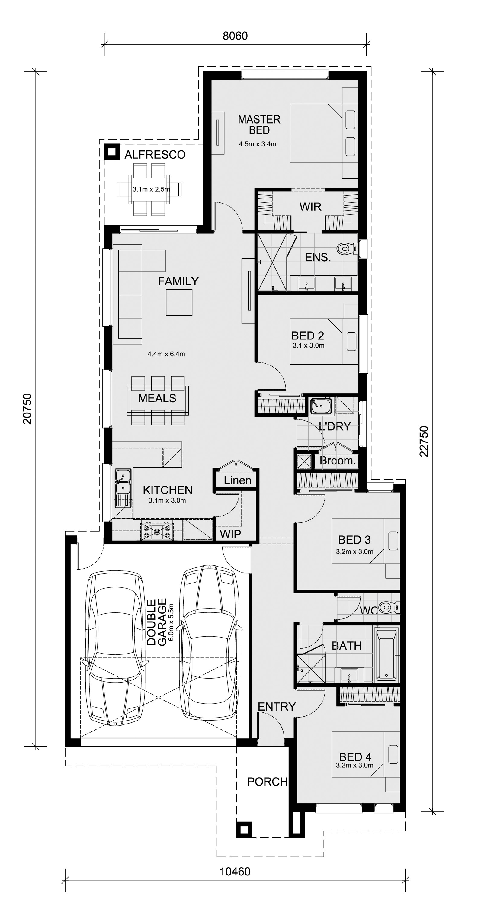 Mambourin Green Estate - Mambourin - Lot Lot. 466 Floorplan