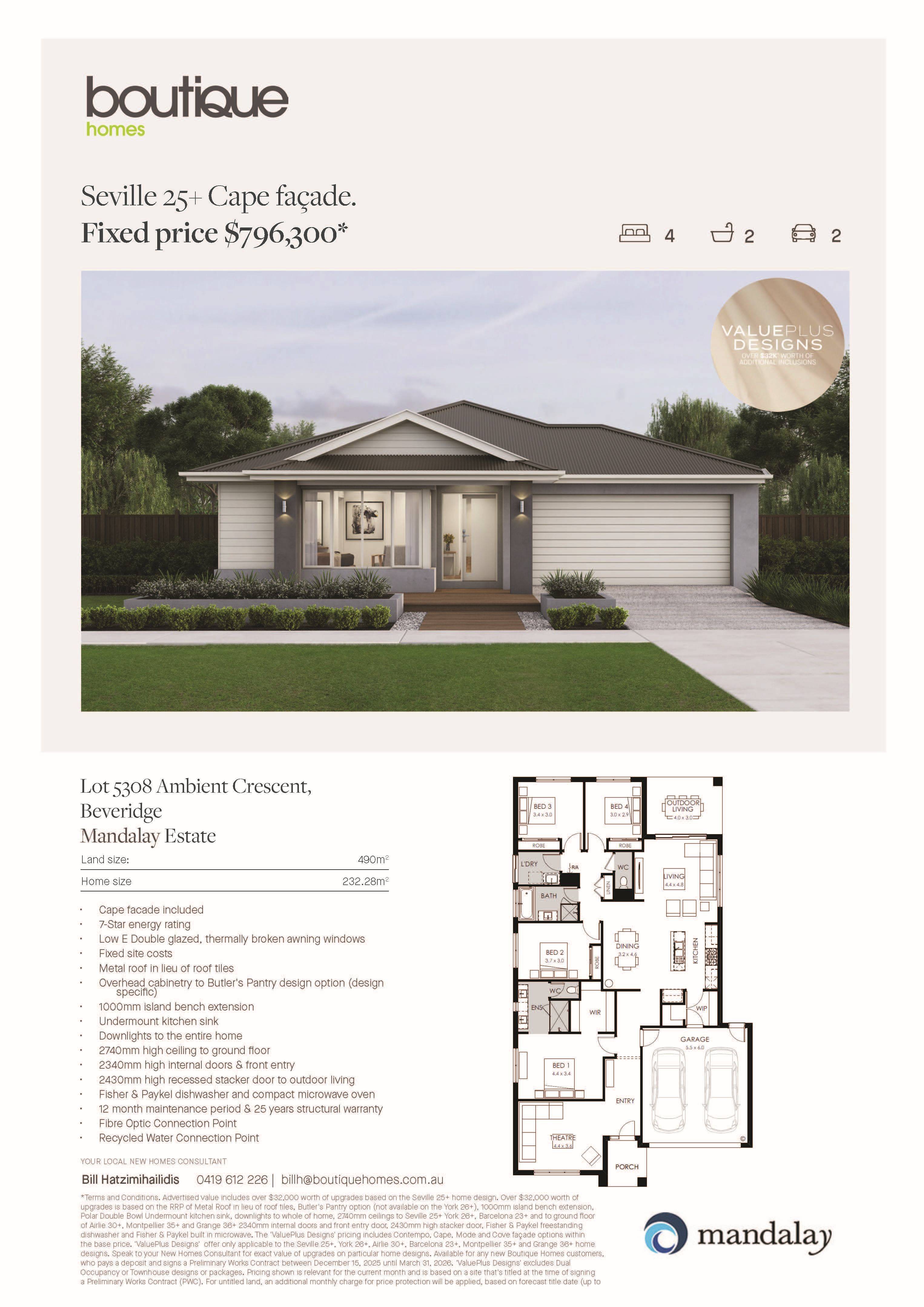 Mandalay Estate - Beveridge - Lot 5308