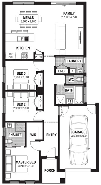 Manna Gum Views Estate - Brown Hill - Lot 23 Floorplan